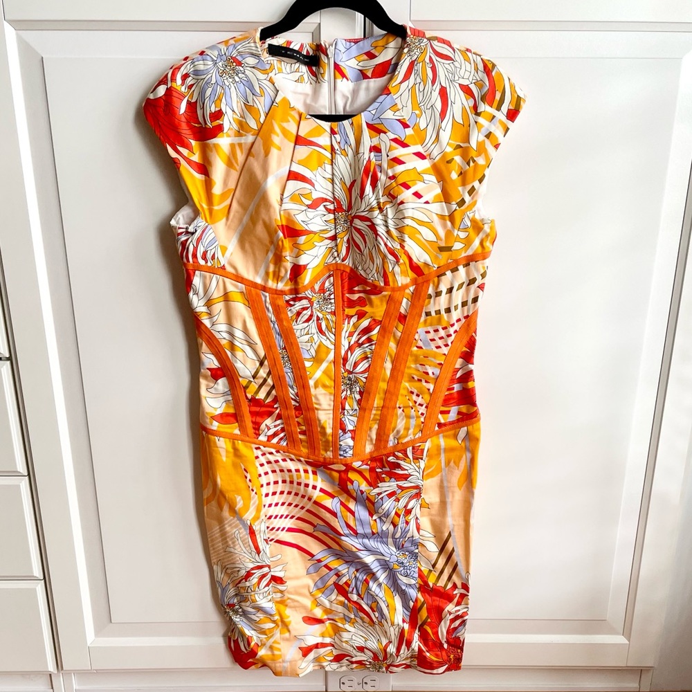 NWOT Tenax Italian dress size 46 US 10